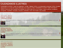 Tablet Screenshot of ciudadanosilustres.blogspot.com