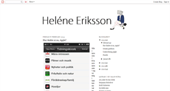 Desktop Screenshot of heleneeriksson.blogspot.com