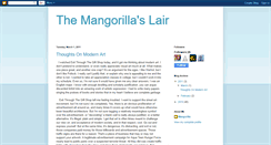 Desktop Screenshot of mangorillaslair.blogspot.com