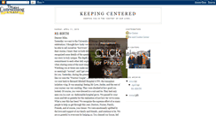 Desktop Screenshot of keepingcentered.blogspot.com