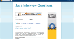 Desktop Screenshot of javaintques.blogspot.com