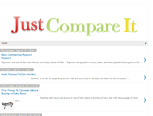 Tablet Screenshot of justcompareitusa.blogspot.com
