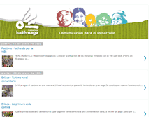 Tablet Screenshot of fundacionluciernaga.blogspot.com