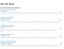 Tablet Screenshot of netnotdead.blogspot.com