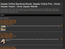 Tablet Screenshot of grosirsepatumurahbandung.blogspot.com