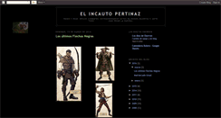 Desktop Screenshot of incautopertinaz.blogspot.com