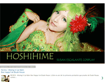 Tablet Screenshot of hoshihime.blogspot.com