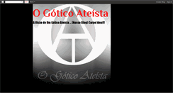 Desktop Screenshot of goticoateista.blogspot.com