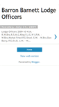 Mobile Screenshot of bblodgeofficers.blogspot.com