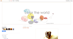 Desktop Screenshot of color-theworld.blogspot.com