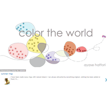 Tablet Screenshot of color-theworld.blogspot.com