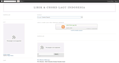 Desktop Screenshot of liriknchord.blogspot.com