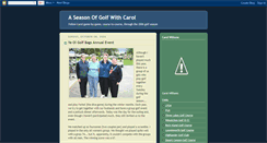 Desktop Screenshot of carolsgolfseason.blogspot.com