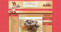 Desktop Screenshot of free-online-recipes.blogspot.com