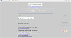 Desktop Screenshot of biblioteca--virtual.blogspot.com