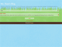 Tablet Screenshot of missnam.blogspot.com