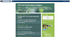 Desktop Screenshot of endhereditaryreligion.blogspot.com