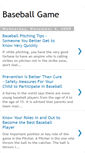 Mobile Screenshot of baseball-game-info.blogspot.com