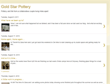 Tablet Screenshot of goldstarpottery.blogspot.com