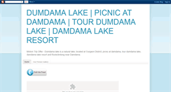 Desktop Screenshot of damdamalake.blogspot.com