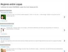 Tablet Screenshot of mujeresentrecopas.blogspot.com