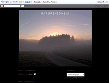 Tablet Screenshot of nature-bonsai.blogspot.com