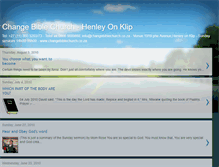 Tablet Screenshot of changebiblechurch.blogspot.com