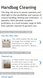 Mobile Screenshot of handbagcleaning.blogspot.com