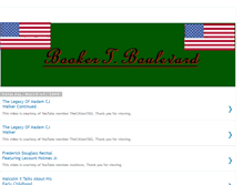 Tablet Screenshot of bookertboulevard.blogspot.com