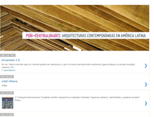 Tablet Screenshot of periarquitecturas.blogspot.com