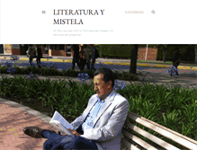 Tablet Screenshot of literaturaymistela.blogspot.com