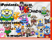 Tablet Screenshot of pandandabrasilshow.blogspot.com