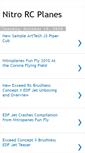Mobile Screenshot of nitro-electric-rc-planes.blogspot.com