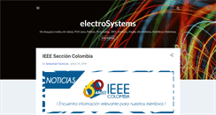 Desktop Screenshot of electrosystemss.blogspot.com