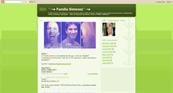 Desktop Screenshot of lovefamiliagimenez.blogspot.com
