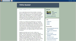 Desktop Screenshot of paninebaseball.blogspot.com