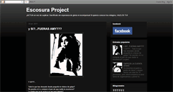 Desktop Screenshot of escosuraproject.blogspot.com