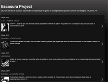 Tablet Screenshot of escosuraproject.blogspot.com