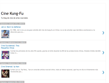 Tablet Screenshot of cinekungfu.blogspot.com