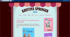 Desktop Screenshot of kristinaspringer.blogspot.com