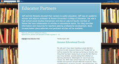 Desktop Screenshot of educatorpartners.blogspot.com