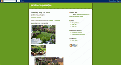 Desktop Screenshot of jardineriapaisajes.blogspot.com