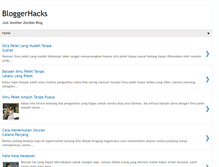 Tablet Screenshot of bloggerhacks.blogspot.com