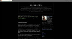 Desktop Screenshot of locuslegis.blogspot.com