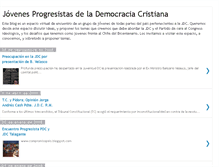 Tablet Screenshot of jdcprogresistachile.blogspot.com