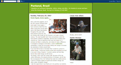 Desktop Screenshot of pantanalbrazil.blogspot.com