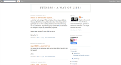 Desktop Screenshot of fitnessawayoflife.blogspot.com