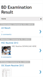 Mobile Screenshot of bdexamresult.blogspot.com