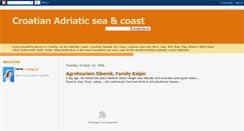 Desktop Screenshot of croatianadriaticcoast.blogspot.com