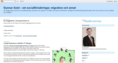 Desktop Screenshot of gunnaraxen.blogspot.com